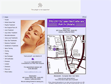 Tablet Screenshot of beautyskin.com